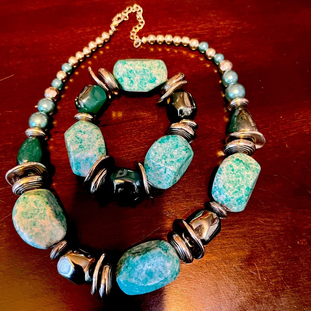 Necklace And Matching Bracelet